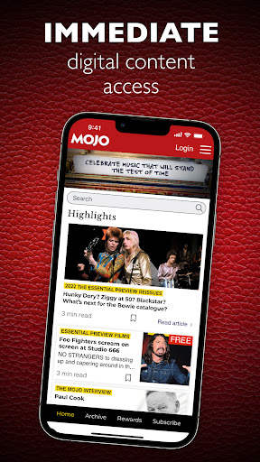 Mojo: The Music Magazine screenshot 2