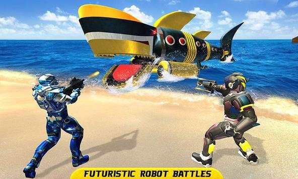 Real Robot Shark Game: Angry Shark Robot Transform screenshot 1