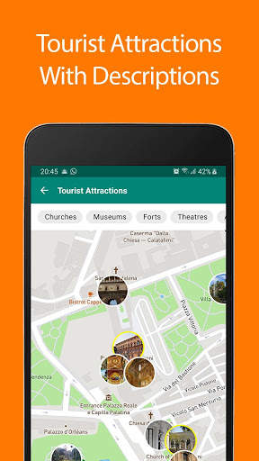 Sicily Offline Map and Travel Guide screenshot 1