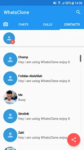 WhatsUp screenshot 1