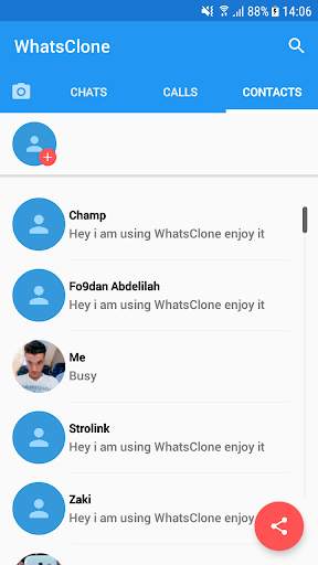 WhatsUp screenshot 1