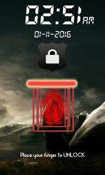 Finger Print Lock Screen Prank screenshot 6