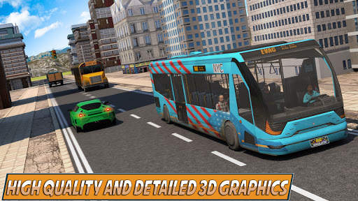 City Coach Bus Simulator- New Bus Games 2021 screenshot 4