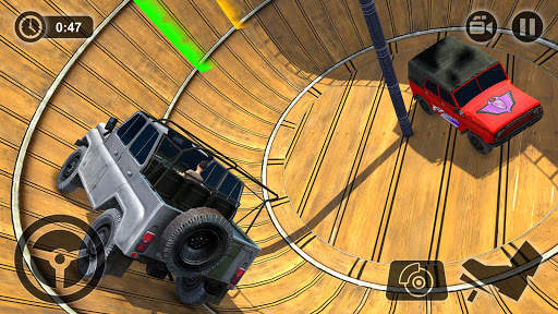 Well of Death Jeep Stunt Rider screenshot 12