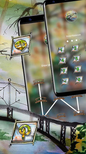 Garden Painting Launcher Theme screenshot 5