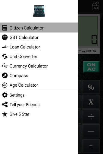 CITIZEN CALCULATOR screenshot 10
