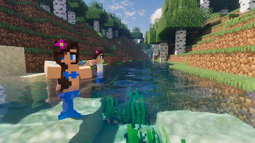 Mermaid mod for Minecraft screenshot 4