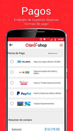 Claro shop screenshot 14