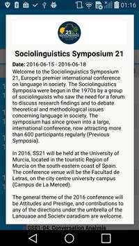 Sociolinguistics Symposium 21 screenshot 1