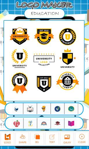 Logo Maker - Logo Maker for Education Logo Design screenshot 2