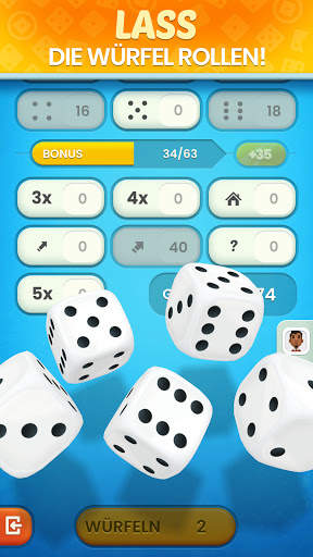 Golden Roll: Das Yatzy-Würfelspiel screenshot 1