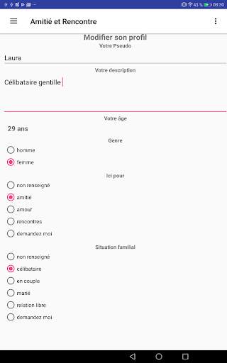 Rencontre Amitié : tchat entre célibataire gratuit screenshot 11