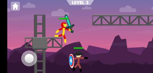 Stickman Supreme: Duelist 2 Fight Warriors screenshot 1