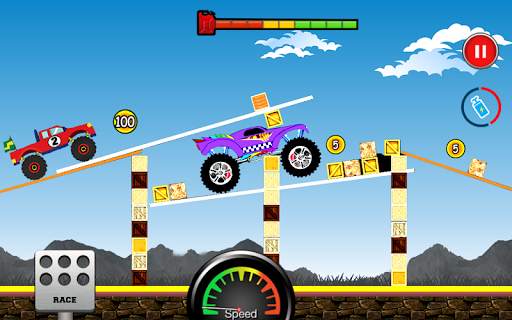 Monster Climb Racing- Real Racer Free Racing Games screenshot 5