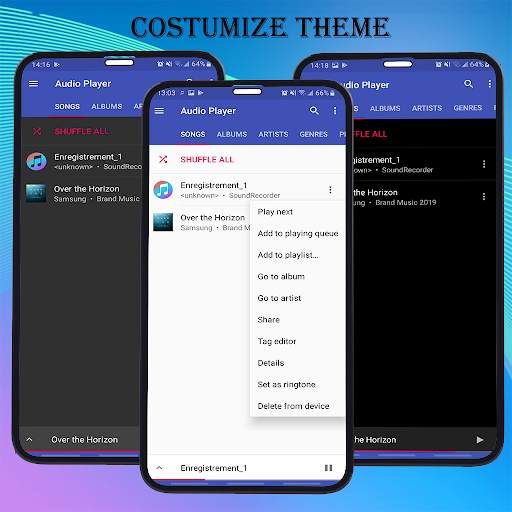 Audio Player HD  - Mp3 Player screenshot 1