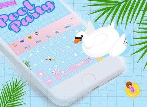 Cool Pool Party Keyboard screenshot 5