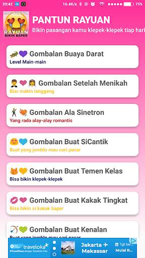 1000 Pantun Rayuan Gombal TERBARU screenshot 3