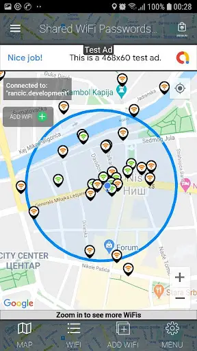 WiFi Passwords Map screenshot 2
