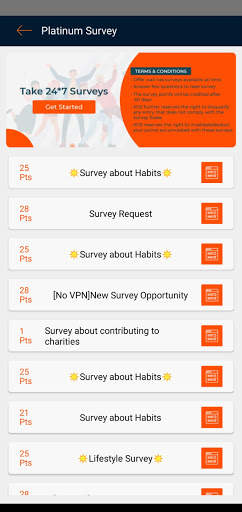 XcelOnlineSurveys Paid Surveys screenshot 3