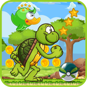 Turtle Run Jungle Adventure World - Turtle Jump icon