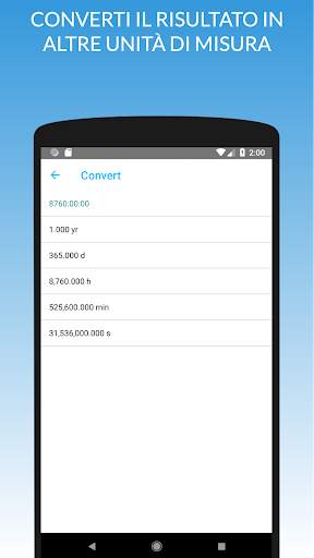 Time Calc - Calcolatrice Tempo screenshot 4