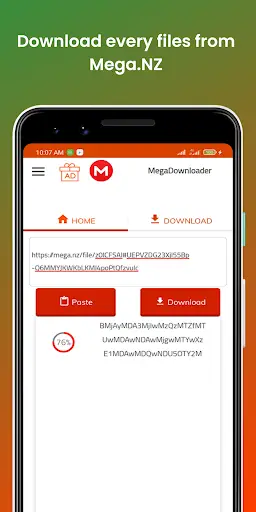 MegaDownloader - Download for MEGA screenshot 3