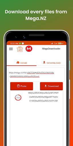 MegaDownloader - Download for MEGA screenshot 3