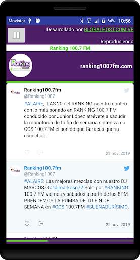 RANKING 100.7 FM 2 تصوير الشاشة