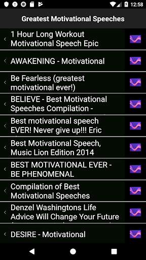 Greatest Motivitional Speeches screenshot 4