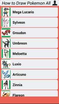 How to Draw Pokemon All screenshot 4