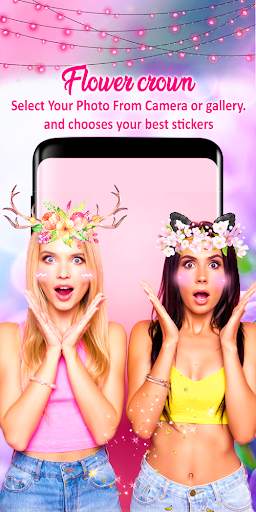 Flower Crown Photo Editor screenshot 4