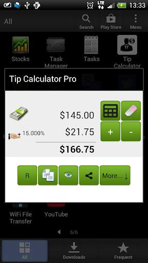 Tip Calculator Lite screenshot 1