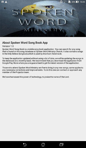 Spoken Word Ministry Song Book screenshot 13