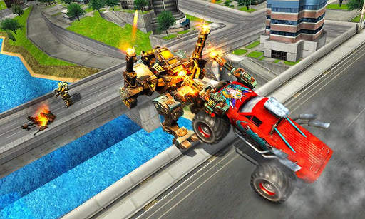 Monster Robot Hero City Battle screenshot 3