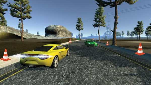 Luxury Sports Car Driving & parking Simulator screenshot 1