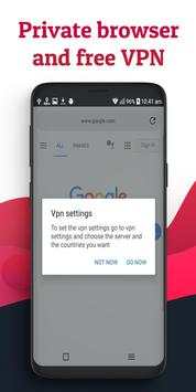 Super Privacy Browser And VPN screenshot 1
