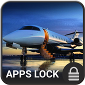 Aviation App Lock Theme icon