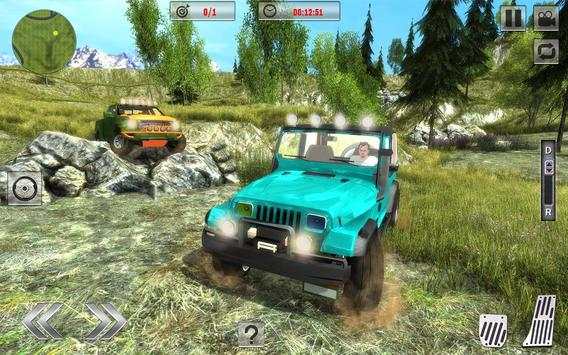 Offroad Jeep Driving Sim 2017 screenshot 3