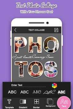 Text Photo Collage Maker 6 تصوير الشاشة