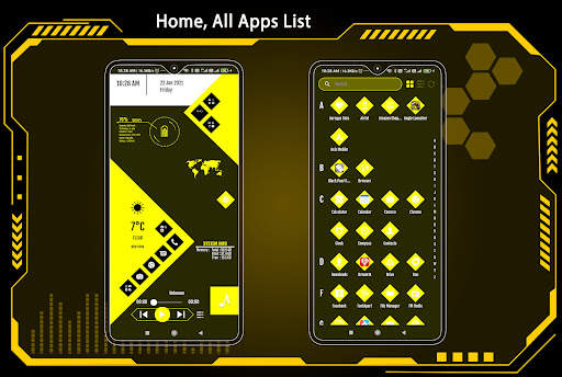 Angle Launcher - App lock, Hide App, HD wallpaper screenshot 3