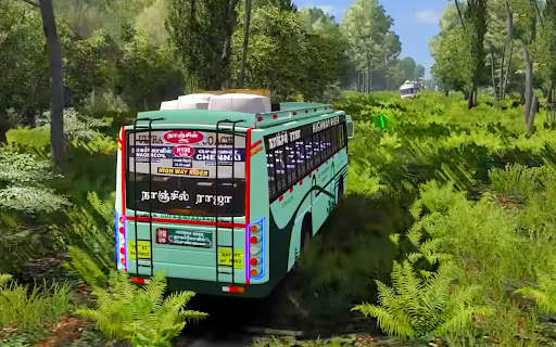 Offroad Bus Simulator Bus Game screenshot 4