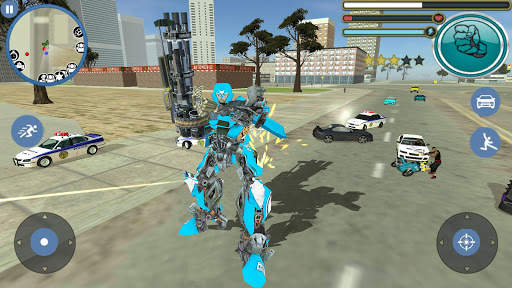 Amazing Robot Car Transforme Futuristic Supercar screenshot 1