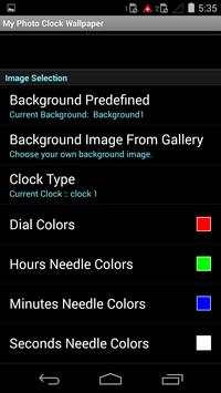 My Photo Clock Wallpaper screenshot 7
