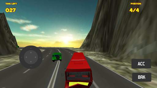 Racing Bus 3D screenshot 2