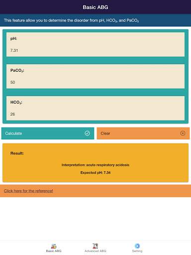 Complete ABG Analysis screenshot 5