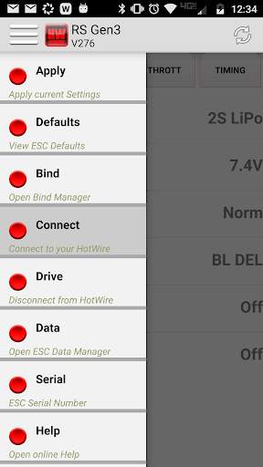Tekin HotWire Lite Beta screenshot 4