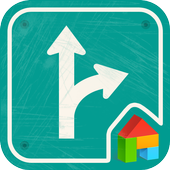 Drive Safe LINE Launcher theme icon