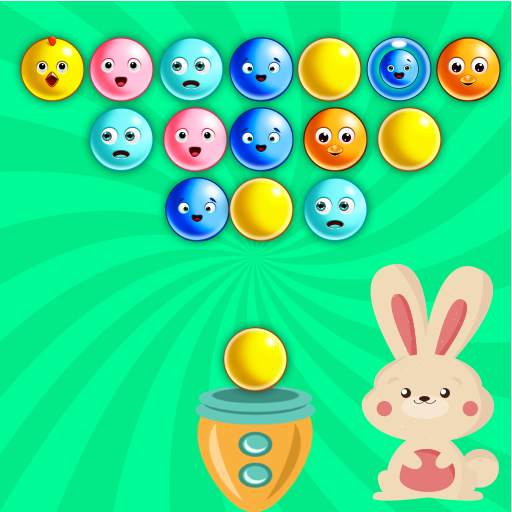 Funny Bunny Bubble Shooter 3