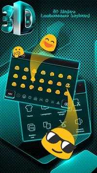 Blue 3D Tech keyboard screenshot 2