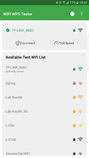 WiFi WPS Tester - No Root To D screenshot 1
